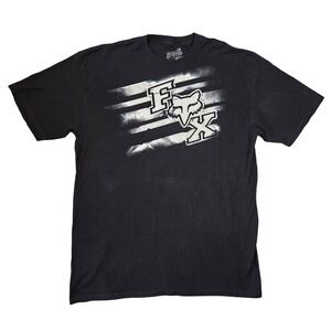 Vtg Fox Racing Shirt‎ Mens XL Y2k 2000s Motocross Streetwear Chunky Punk Grunge